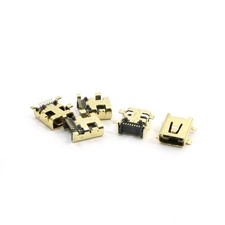 5pcs 8 Pin Mini USB Jack SMT Type Female Connector for Digital Camera picture