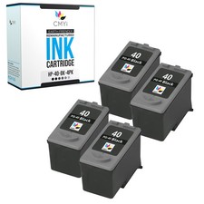 4-Pack Compatible CMYi Canon 40 Black Ink Cartridge for PIXMA MP150 MP170 MP180 picture