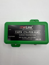 ITW LINX CT6-POE-RJ45 SURGE PROTECTOR FOR ETHERNET CABLES picture
