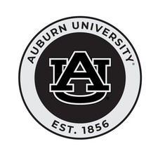 Auburn Tigers Officially Licensed Black Vinyl Decal Sticker picture