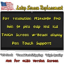For HP Envy x360 14-ES1013DX 14-ES1023DX FHD Lcd Touch Screen Digitizer Assembly picture