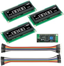 3Pcs IIC I2C 1602 LCD Display Module Compatible with for Arduino Raspberry Pi... picture