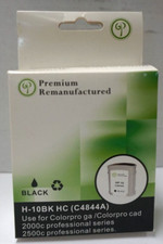 NEW Green Project Inc. Compatible Black Ink Cartridge (Alternate HP 10/C4844A) picture