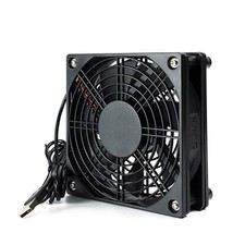Quiet Dual 120mm USB Cooling Fan, MULTIFAN S7, for Receiver, DVR, and Computer picture