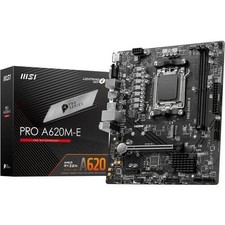 MSI PRO A620M-E AMD A620 AM5 MicroATX DDR5 Motherboard New From Japan picture