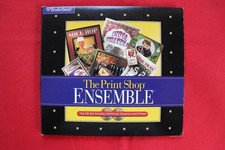 BRODERBUND'S THE PRINT SHOP ENSEMBLE CD SET FOR MACINTOSH COMPUTERS picture