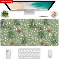 2D Flat Christmas Tree Floral Gift Mouse Pad for Home Back-To-School Dorm Offi picture