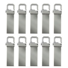 Lot 50PCS 1/2/4/8/16GB Metal USB Flash Drive Thumb Memory U Stick Custom Logo picture