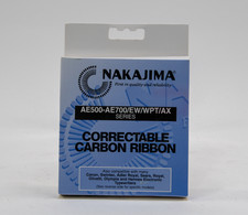 SIX Nakajima AE500-AE700 EW WPT AX Typewriter Correctable Carbon Ribbon picture
