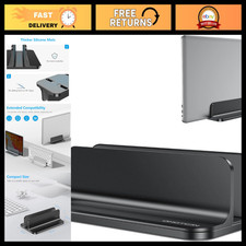 Adjustable Vertical Laptop Stand Holder, Dock for MacBook, Compatible with All L picture