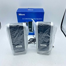 USB 2.0 Wired Channel Multimedia Speaker System iMicro SP-IMD168B NOB picture