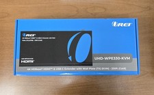NEW OREI 4K HDBaseT HDMI & USB-C Extender With Wall Plate, UHD-WPE330-KVM, 330FT picture