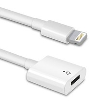 TechMatte Apple Pencil Flexible Charging Adapter for iPad Pro (Cable - 1 Foot) picture