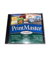 Broderbund PrintMaster Silver 15 Great Condition Disc “Appears” Unscratched picture