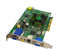 MEDION MSI GeFORCE4 MX 460 (MS-8863) 64MB AGP GRAPHICS CARD 2xVGA TV-OUT #GK11663 picture