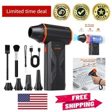 Compact Electric Air Duster with Adjustable Speeds - Perfect for Electronics picture