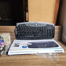 Polaroid PKB3500BLK Wireless Digital Multimedia Pro Keyboard picture