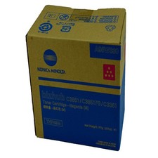 Original Konica Minolta TNP49M Magenta Toner. New Sealed Box, We Ship Fast picture