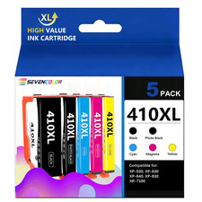 5Pack 410 Ink High Capacity Combo Pack Works with Expression XP-530, 630, 7100 picture
