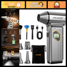 Pro Max Compressed Air Duster for PC & Car Cleaning - Powerful, Rechargeable, Ec picture