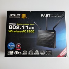 ASUS RT-AC68U Wireless-AC1900 Dual Band Gigabit Router Black 8.66x6.3x3.28in picture