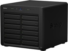 Synology DX1215 12-Bay NAS Expansion Unit w/ Trays & Cable - Tested Working picture