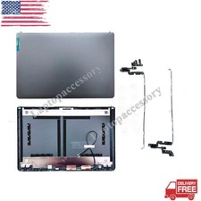 New Top lid Back Cover Bezel Hinges screws For Lenovo ideapad 3-15ITL6 3-15ADA6 picture