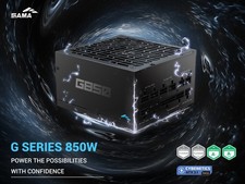 SAMA G850 850W ATX 3.1 Full Modular Power Supply, Cybenetics Platinum Rated, picture