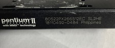 Intel Pentium II 266MHz SL2HE P2 Slot 1 CPU Processor 80522PX266512EC @CPU69 picture