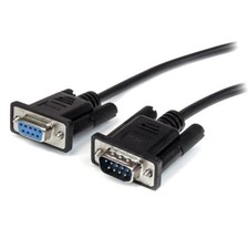 StarTech.com 1m Black Straight Through DB9 RS232 Serial Cable - M/F picture