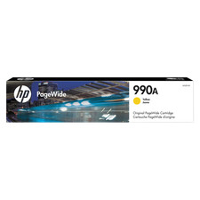 New Open Box HP 990A Yellow Original PageWide Cartridge, M0J81AN picture