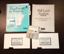 Microsoft Powerpoint 4.0 Training System - Video - Manual - Analysis -Disc picture