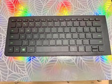 Razer Turret Lapboard Keyboard RZ03-0133 Bluetooth Foldable w/ Mouse Pad WORKING picture