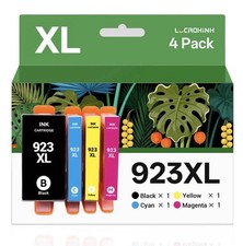 HP 923XL 923 8130e Ink Cartridge Combo Pack Replacement for HP 923e, 923, 92... picture