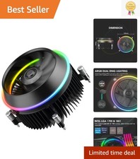 90mm Low-Profile ARGB CPU Cooler for Intel LGA 1851 & 1700 - Silent Performance picture