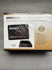 SIGNAMAX 065-1197 1000BaseT to 1000BaseLX Converter SC 10KM Span picture