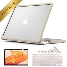 Batianda Protective Case for MacBook Pro 16 Inch 2021-2026 Khaki Laptop Cover picture