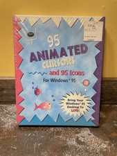 DSR Software Windows 95 Animated Cursors PC CD-ROM Fish Aquatic Media Graphics picture