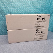 Genuine HP 83A LaserJet Toner Cartridge Lot Of 2 - NEW IN SEALED BOX - CF283AD picture