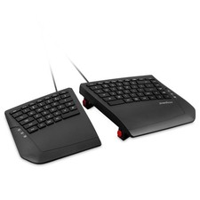 Perixx PERIBOARD-524B Wired Ergonomic Split Keyboard USB Black US English Layout picture