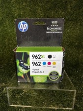 HP 962XL Black 962 Cyan Magenta Yellow Genuine Ink 4 Pack picture