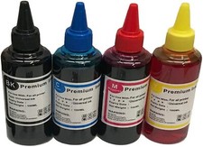 Bulk 400ml refill ink for HP inkjet printer 4 colours picture