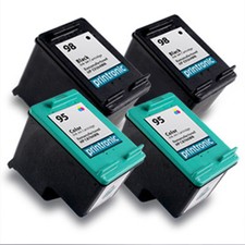 4PK HP 98 95 Ink Cartridge C9364WN C8766WN for OfficeJet H470 100 150 6310 6310v picture