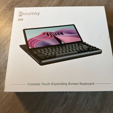 Kwumsy K3 Portable Mechanical Keyboard 82-Key Touchscreen Gaming USB Wired picture