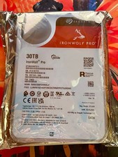 Seagate IronWolf Pro 30TB 3.5 Inch SATA 6Gb/s Internal HDD Unopened picture