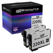 SPEEDYINKS 2PK Ink Cartridge for Epson 220XL Black for XP320 XP420 WF2650 WF2660 picture