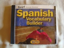 SNAP Spanish Vocabulary Builder (Jewel Case) Windows / MAC Language Learning  picture