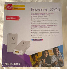 NETGEAR PLP2000 Powerline 2000Mbps 2-Adapter Kit 2-Port Extra Outlet picture