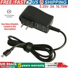 5.25V 3A Micro USB Power Adapter Charger for HP Chromebook 11 G1 G2 G3 11-1101 picture