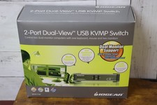 IOGEAR MiniView GCS1742 2-Port Dual View KVM Switch New Open Box picture